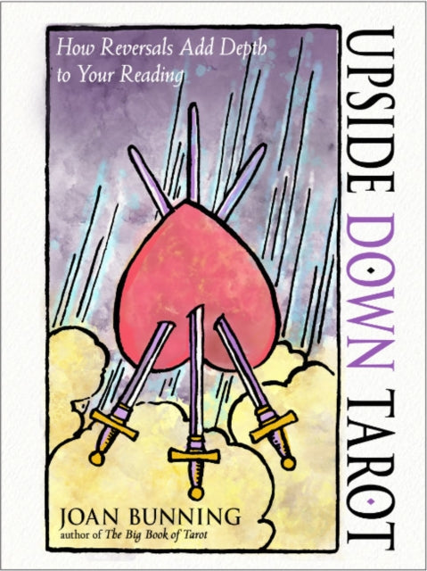 Book cover of: Upside Down Tarot. By: Joan Bunning