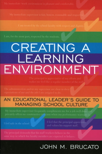 Book cover of: Creating a Learning Environment. By: John M. Brucato