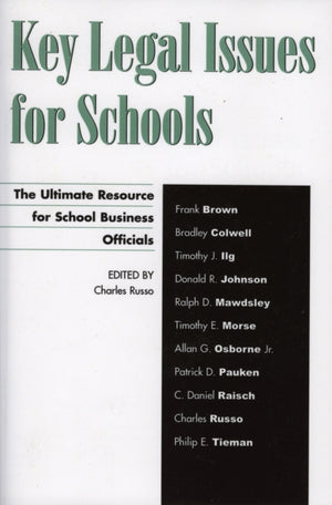 Key Legal Issues for Schools