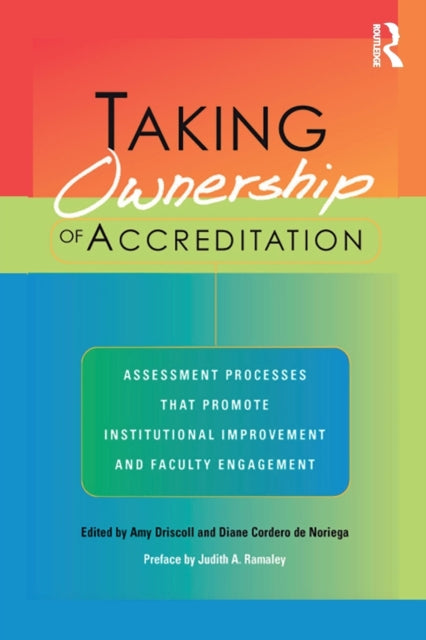 Book cover of: Taking Ownership of Accreditation