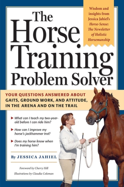 Book cover of: Horse Training Problem Solver. By: Jessica Jahiel