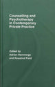 Book cover of: Counselling and Psychotherapy in Contemporary Private Practice. By: Adria Hemmings