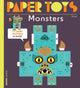 Book cover of: Paper Toys - Monsters. By: Marie Guibert