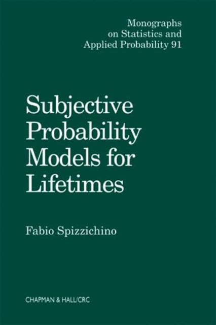 Book cover of: Subjective Probability Models for Lifetimes. By: Fabio Spizzichino