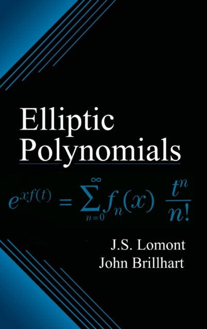 Book cover of: Elliptic Polynomials. By: J.S. Lomont