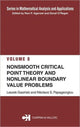 Book cover of: Nonsmooth Critical Point Theory and Nonlinear Boundary Value Problems. By: Leszek Gasinski
