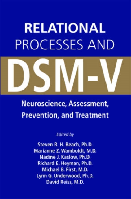 Book cover of: Relational Processes and DSM-V