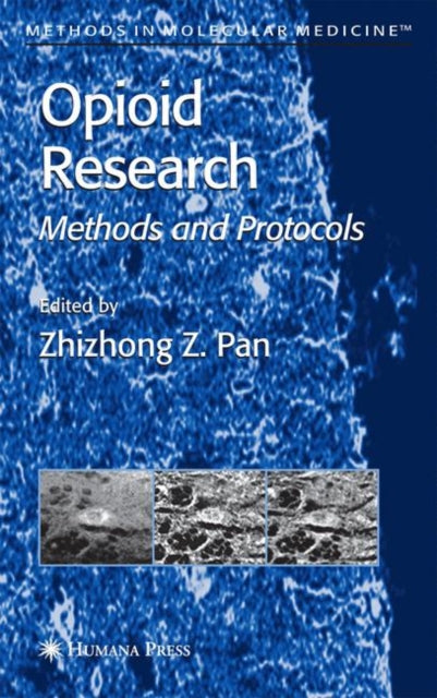 Book cover of: Opioid Research. By: Zhizhong Z. Pan