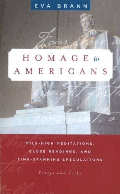 Book cover of: Homage to Americans. By: Eva T. H. Brann