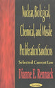 Book cover of: Nuclear, Biological, Chemical & Missile Proliferation Sanctions. By: Dianne E. Rennack