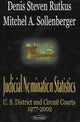 Book cover of: Judicial Nomination Statistics. By: Denis Steven Rutkus