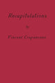 Book cover of: Recapitulations. By: Vincent Crapanzano