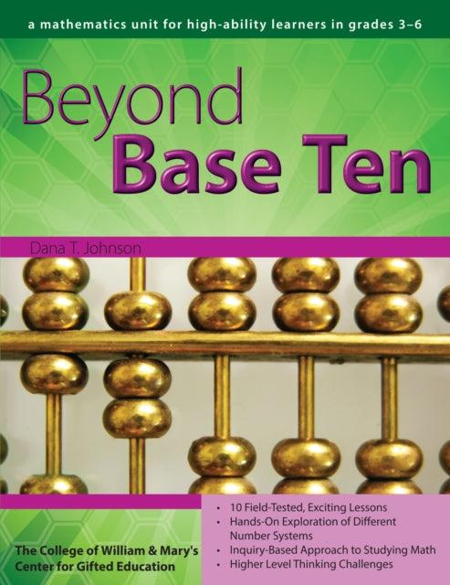 Book cover of: Beyond Base Ten. By: Johnson, Dana