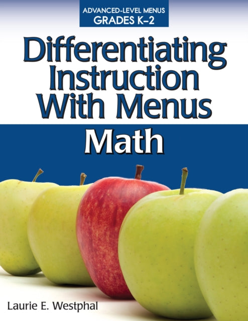 Book cover of: Differentiating Instruction With Menus. By: Laurie E. Westphal
