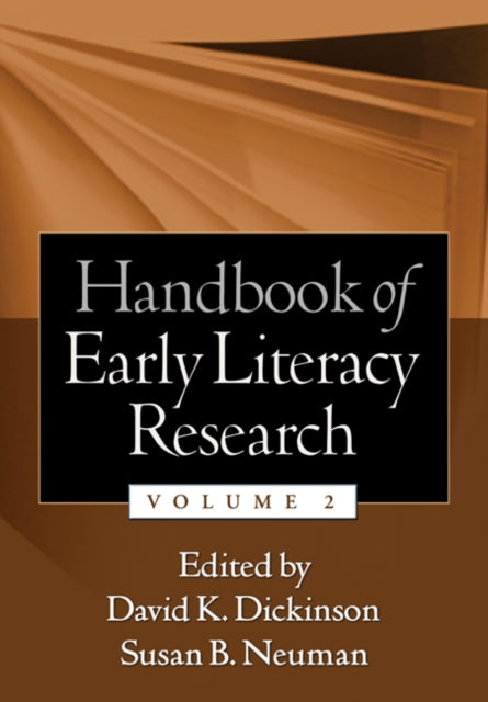 Book cover of: Handbook of Early Literacy Research, Volume 2