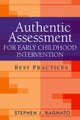 Book cover of: Authentic Assessment for Early Childhood Intervention. By: Stephen J. Bagnato