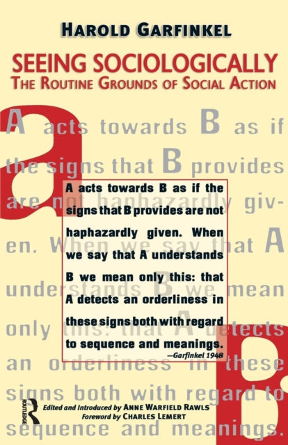 Seeing Sociologically