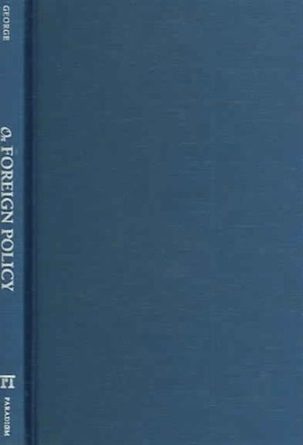 Book cover of: On Foreign Policy. By: George, Alexander L.