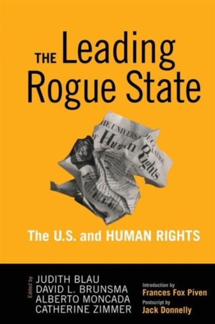 Book cover of: Leading Rogue State. By: Judith R. Blau