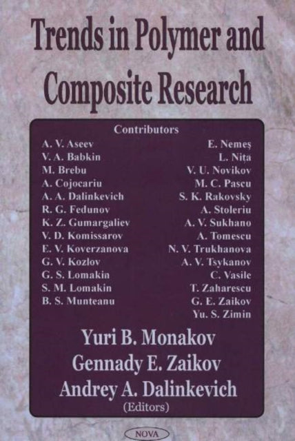 Book cover of: Trends in Polymer & Composite Research