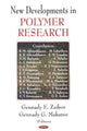 Book cover of: New Developments in Polymer Research