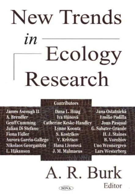 Book cover of: New Trends in Ecology Research