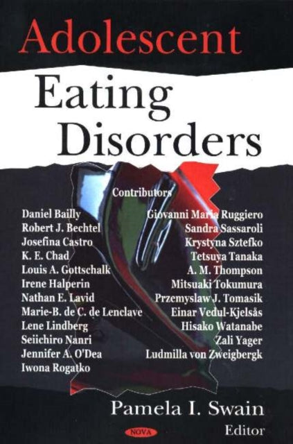 Book cover of: Adolescent Eating Disorders. By: Pamela I. Swain