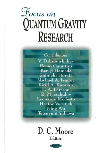 Book cover of: Focus on Quantum Gravity Research