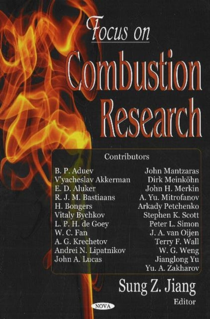 Book cover of: Focus on Combustion Research