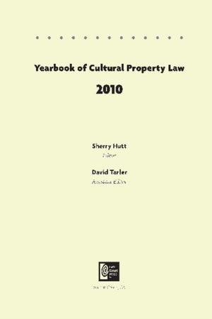 Yearbook of Cultural Property Law 2010