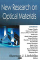 Book cover of: New Research on Optical Materials. By: Sherman J. Litchitika