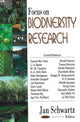 Book cover of: Focus on Biodiversity Research. By: Jan Schwartz
