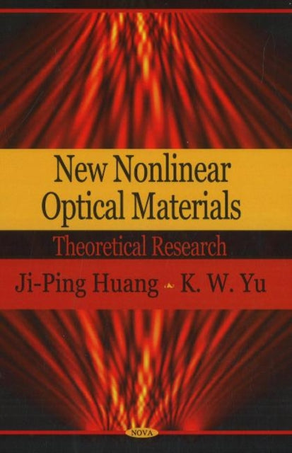 Book cover of: New Nonlinear Optical Materials. By: Ji-ping Huang