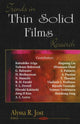 Book cover of: Trends in Thin Solid Films Research. By: Alyssa R. Jost