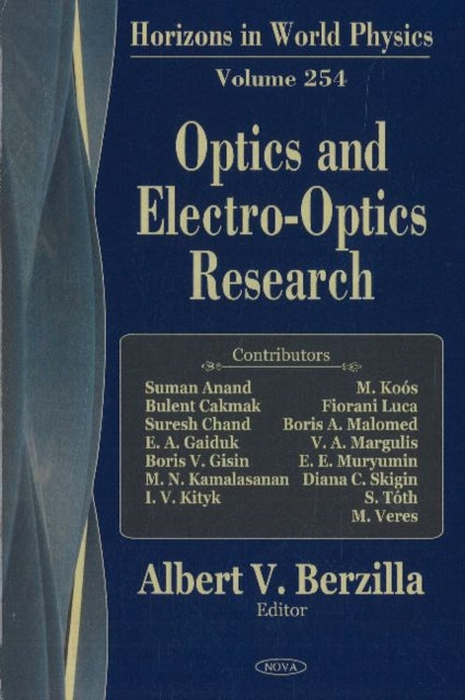 Optics & Electro-Optics Research