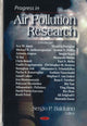 Book cover of: Progress in Air Pollution Research. By: Sergio P. Balduino
