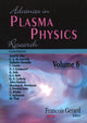 Book cover of: Advances in Plasma Physics Research. By: Francois Gerard