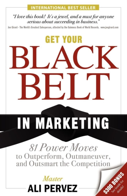 Book cover of: Get Your Black Belt in Marketing