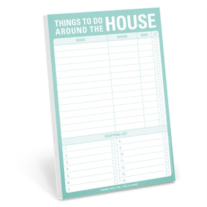 Knock Knock Things to Do Around the House Pad