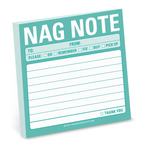 Knock Knock Nag Note Sticky Notes