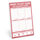 Book cover of: Knock Knock What to Get Done (So I Can Have A Drink) Pad. By: Knock Knock