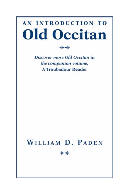 Introduction to Old Occitan