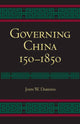 Book cover of: Governing China. By: John W. Dardess