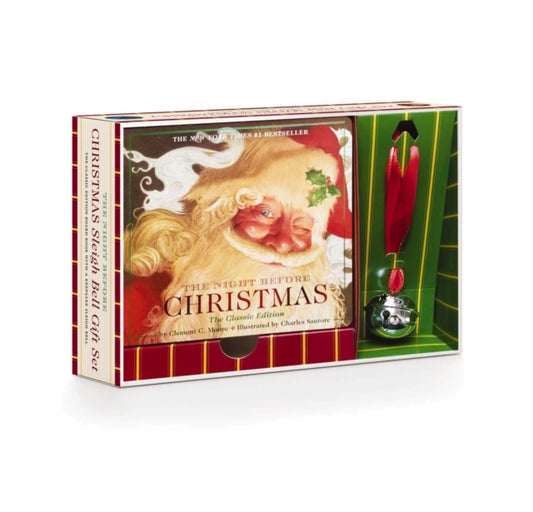 Book cover of: Night Before Christmas Sleigh Bell Gift Set. By: Charles Santore