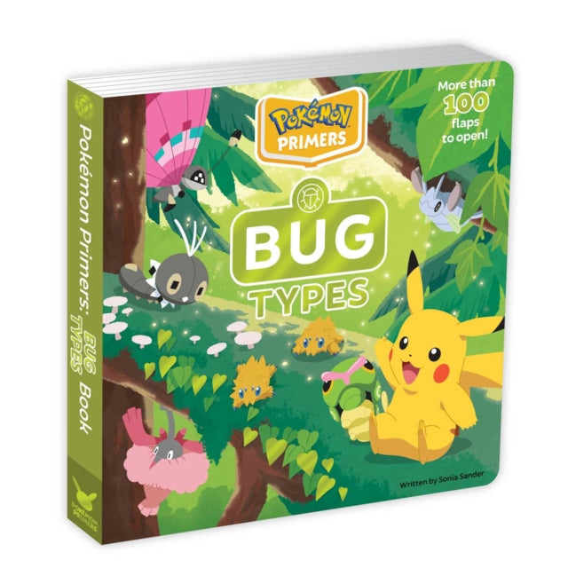Book cover of: Pokemon Primers: Bug Types Book. By: Sonia Sander