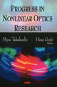 Book cover of: Progress in Nonlinear Optics Research. By: Miyu Takahashi