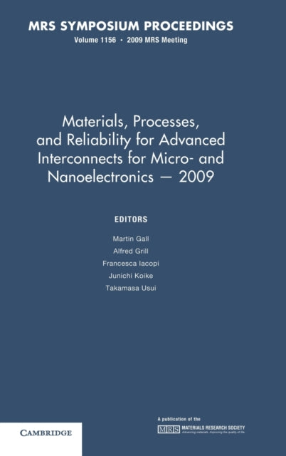 Materials, Processes and Reliability for Advanced Interconnects for Micro