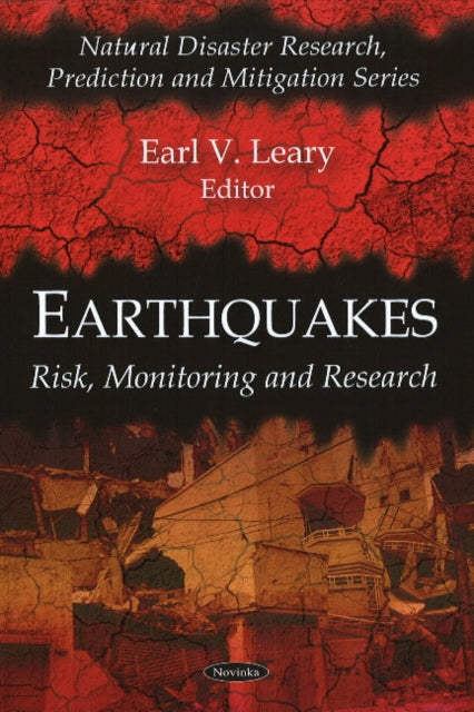 Book cover of: Earthquakes. By: Earl V. Leary