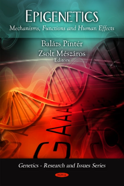 Book cover of: Epigenetics. By: Balázs Pintér