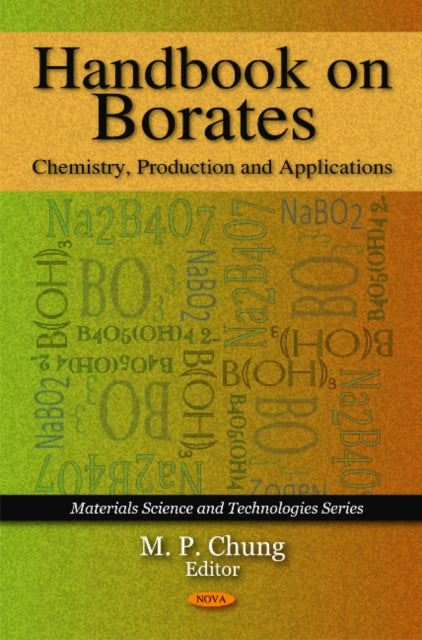Book cover of: Handbook on Borates. By: M. P. Chung